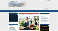 Desktop Screenshot of longislandsmallbusinessdirectory.com